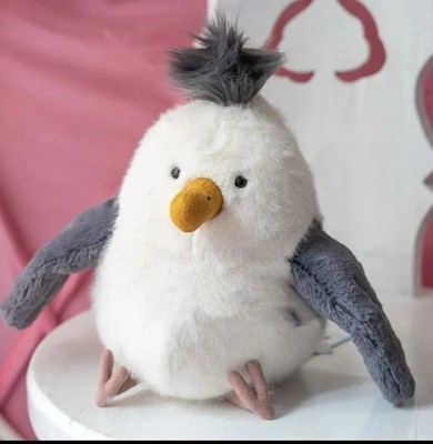 Brand New Jellycat Bird Series Chirpy Seagull Plush Toy with Tags