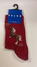 Falke Kinder Socken 23-26 Wollsocken Weinrot