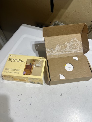 Airthings View Radon Battery Powered Indoor Air Quality Monitor