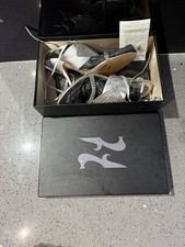 Gina Gypsy Shoes - High-end Silver Mist leather Swarovski crystal embellishment