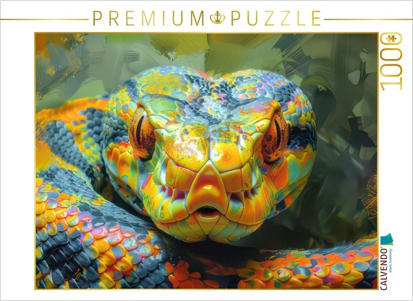 Calvendo Puzzle Animals In Pop Art Costumes | 1000 Pieces, Finished Size 25.2 ×-image