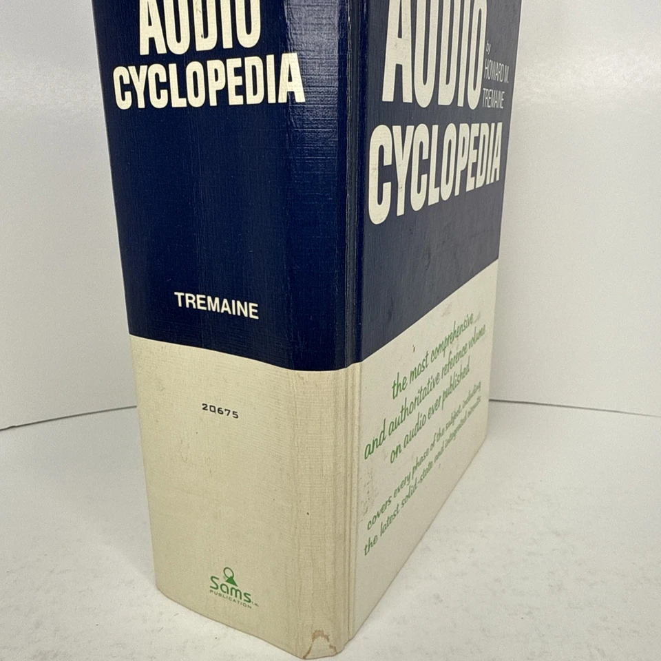 Audio Cyclopedia Howard Tremaine Hardcover Book 2nd Edition 2nd Print 1973 - Image 3 of 4