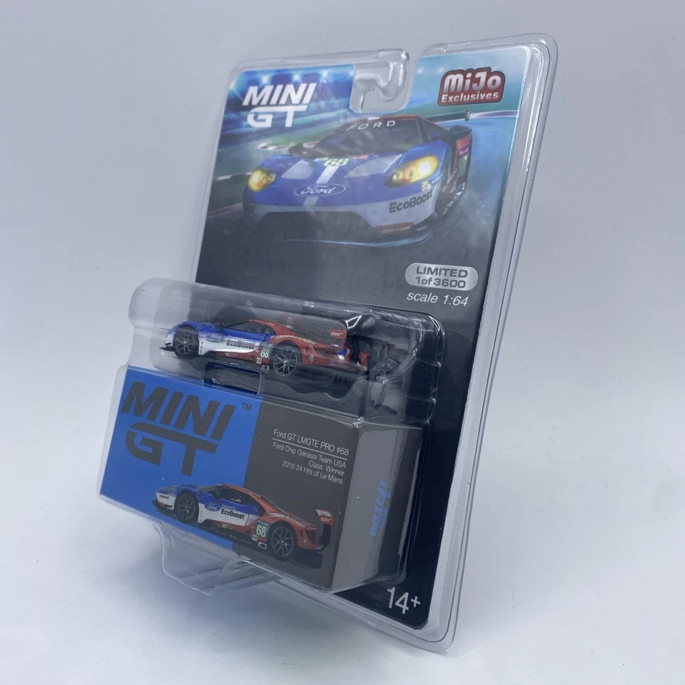 1/64 MINI GT FORD GT LMGTE PRO #68 2016 24H LE MANS CLASS WINNER GANASSI TEAM - Image 3 of 4