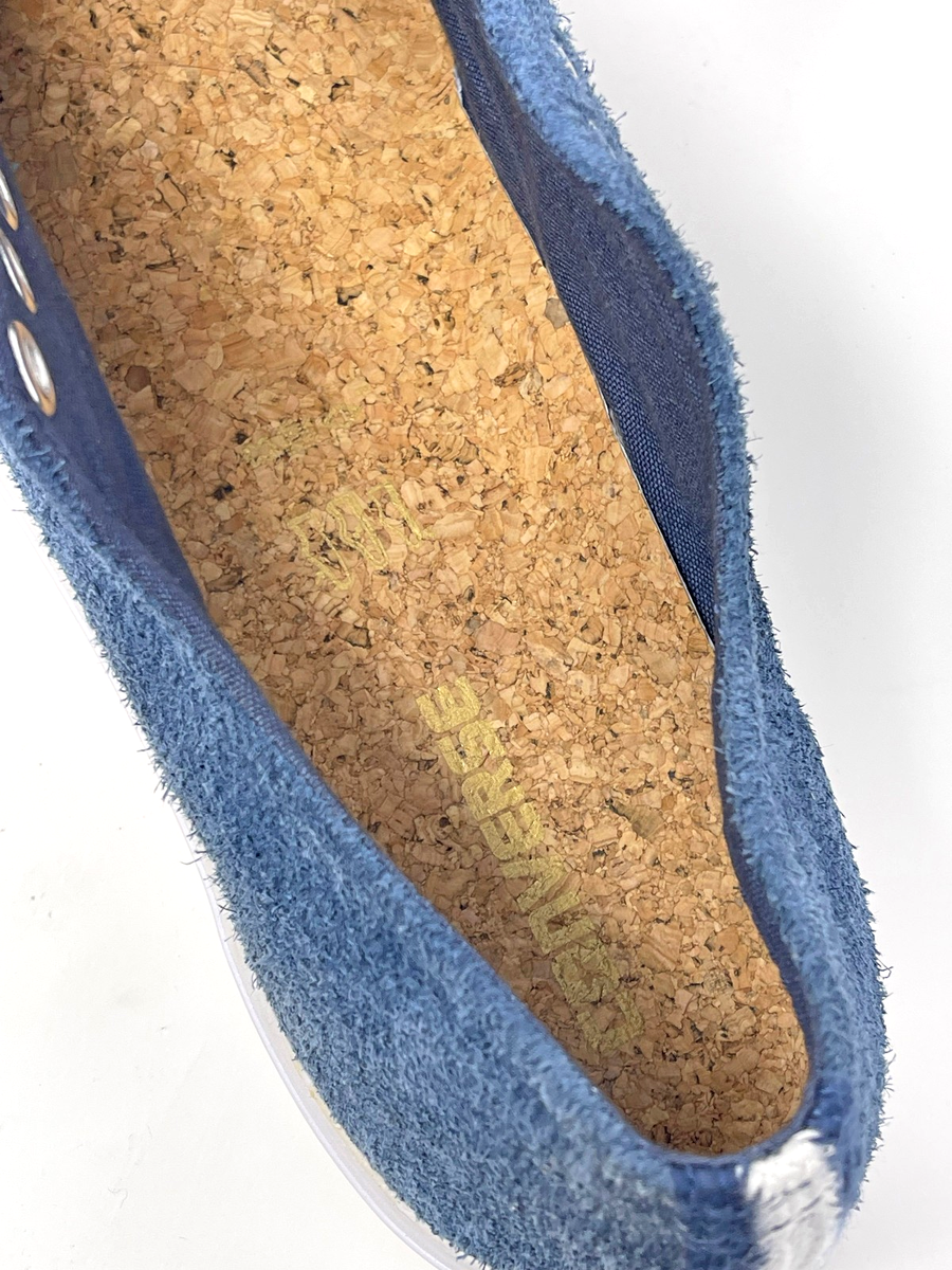 その他 ma Converse Jack Purcell Blue Suede Leather Low Top Sneakers 149940C