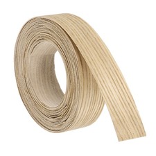 7/8" x 15ft Wood Veneer Edge Banding, Iron on Ash Wood Edging Strips