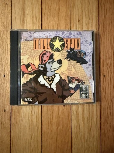 Disney's TaleSpin (TurboGrafx-16) W/Case & Manual