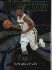 2020-21 Panini Select #3 Zion Williamson Turbo Charged