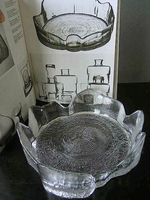 60-70er wunderschöne Riedel Austria Bengt Edenfalk Glasschale Baumscheibe