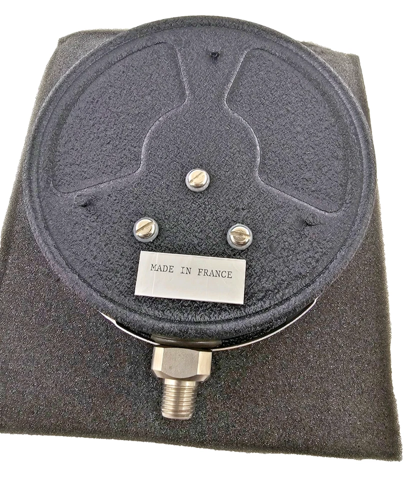 Tel-Tru MV3X Pressure Gauge  0-600 PSI Industrial Grade Stainless Steel Case - Image 3 of 4