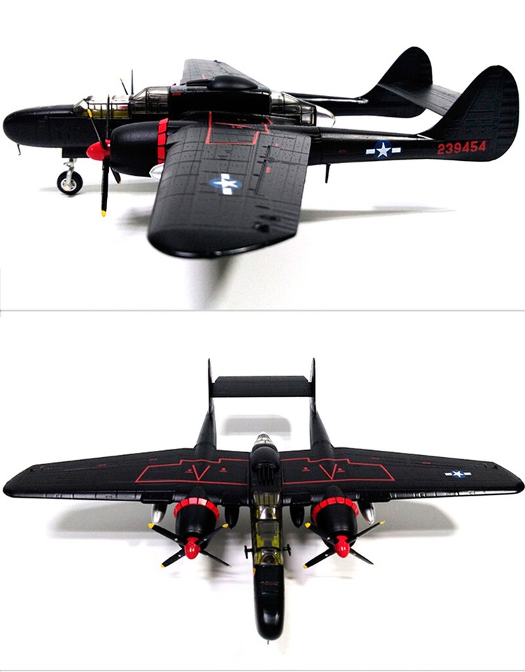1/72 P-61 Black Widow US Air Force Fighter P61 Aircraft Model | eBay