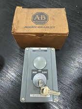 Allen Bradley Series B Security Push Button Station Key Lock Only 800H-NX23A NOS