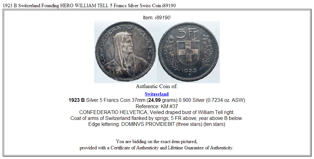 （19900円お得）SWISS PERFECTION R5-28 ブースター Switzerland 5 Francs X S5 Prices & Values | NGC