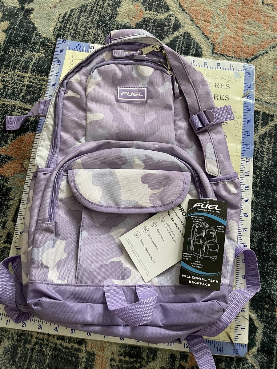 New Fuel Millennial Tech Backpack ,laptop Sleeve , Zipper Tech