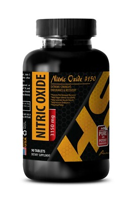 pre workout pills - NITRIC OXIDE 3150mg - sport supplements - 90 tablets