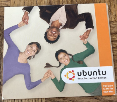 Ubuntu Linux Version 5.10 Mac Software PC CD Rom-RARE-SHIPS N 24 HOURS ...