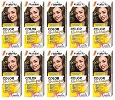 10x Schwarzkopf Palette Color Shampoo Hair Color 5-0 221 Medium Brown