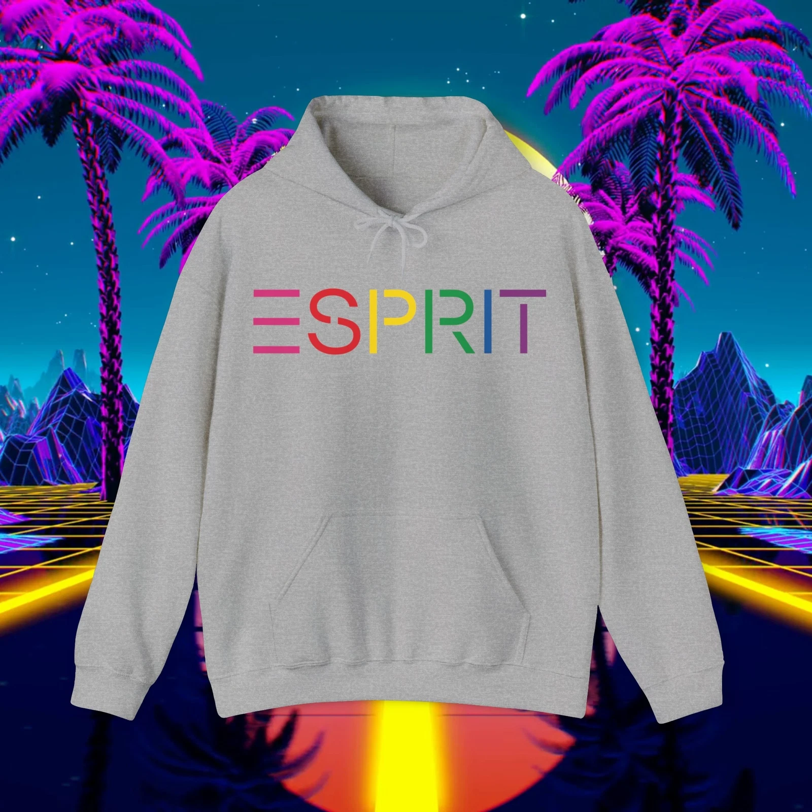 Custom ESPRIT vintage 1980s design sweatshirt Hoodie Unisex men women sweater