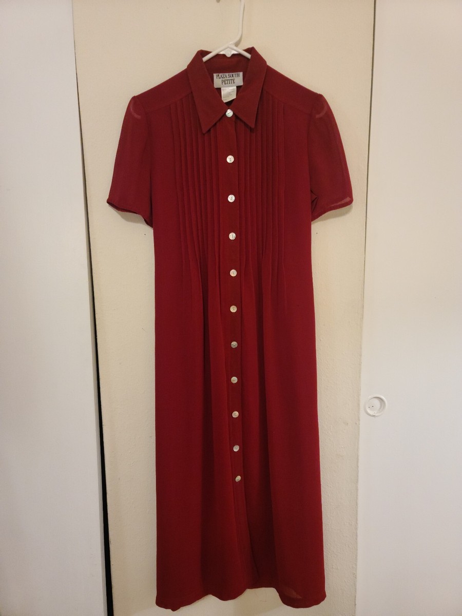 south ladies dress L@@K!! Plaza Petite Red Dress, 8p, Excel.Condition NOW$10.00 MarinaDidovich