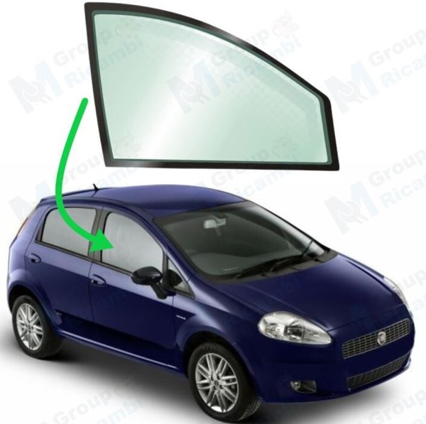 Fiat Grande Punto Ab 2005 Fensterscheibe Vorne Rechts-image