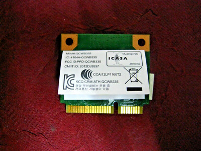 Carte Wifi Qualcomm Atheros QCWB335 – Pour Acer Aspire V5-122P, Pièce 2012DJ3537