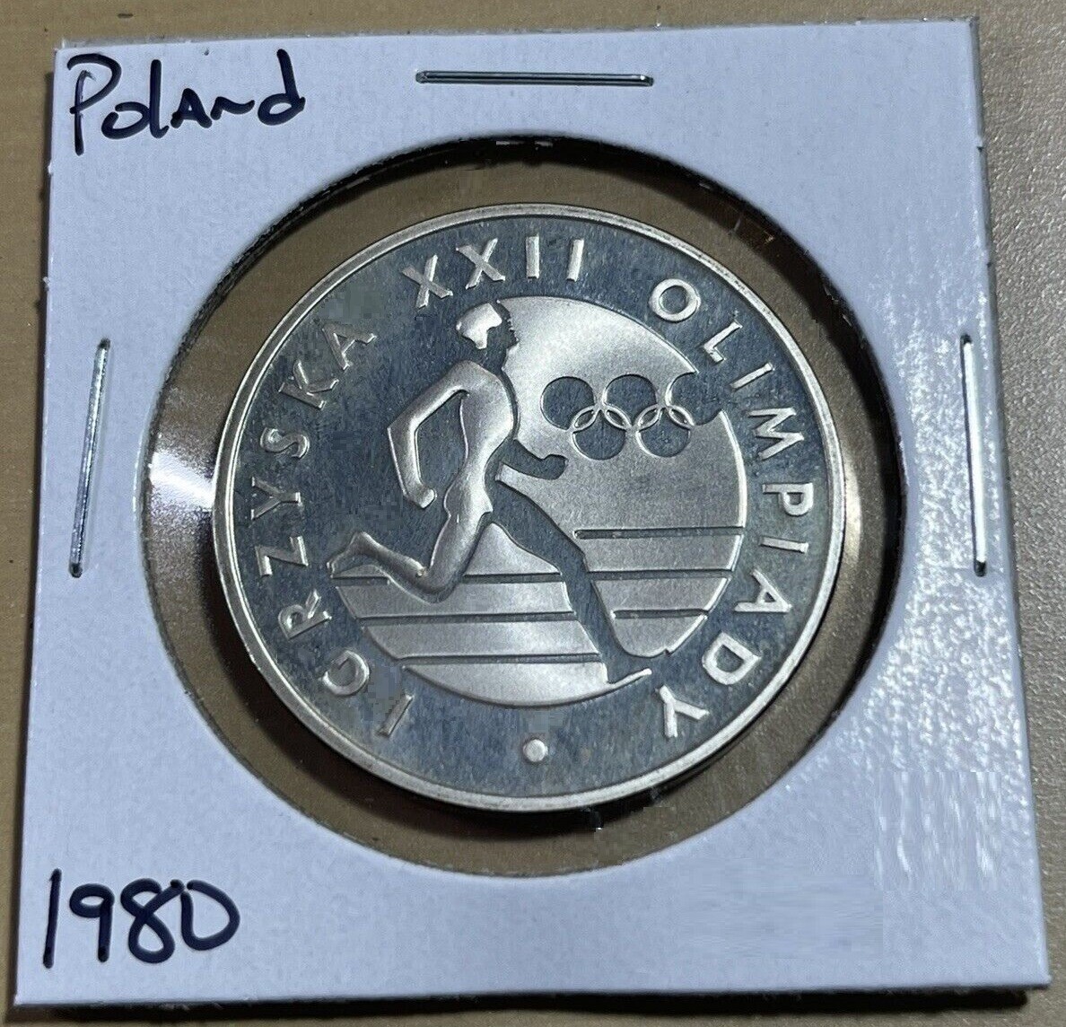 ポーランド　POLAND 100Zlotych silver 1980 100 Zlotys (1980 Olympic Games) - Poland – Numista