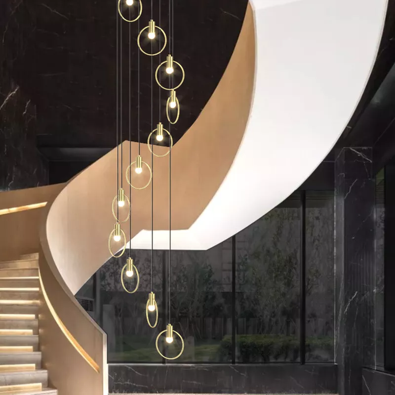 Big cheap circle chandelier
