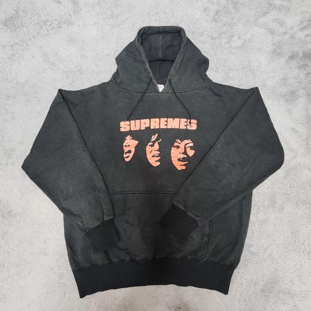 Sweat à capuche vintage années 60 Supremes made in USA taille L occasion homme du Japon japonais JP