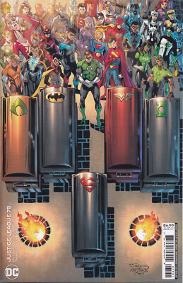 JUSTICE LEAGUE #75 (DAN JURGENS VARIANT) COMIC BOOK ~ DC Comics | eBay