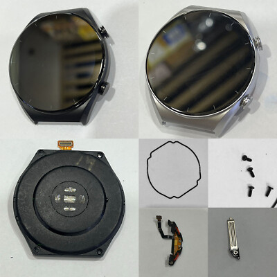 LCD Touch Display Screen with Frame Back Cover Assembly For Xiaomi Watch S1