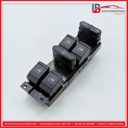 VW BORA KOMBI (1J6) 1.9 TDI Schalter Fensterheber 1J4959857 03755000 ORIGINAL