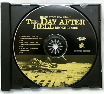 CD) Various ‎– The Day After Hell Broke Loose, Promo, 52021 2