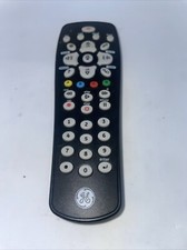 GE TV/DVD 3-Device Universal Remote Control Black Wireless 34932 CL5 7252