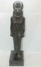 EGYPT HISTORY ANCIENT EGYPTIAN SEKHMET Egyptian Figure Lion Statue (KT)