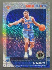 2019-20 RJ Barrett Hoops Premium Stock Variation Silver Shimmer Rookie RC #201