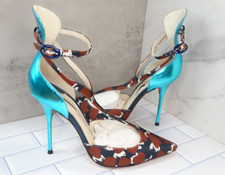 Las mejores ofertas en Bomba de tacones superiores de cuero con