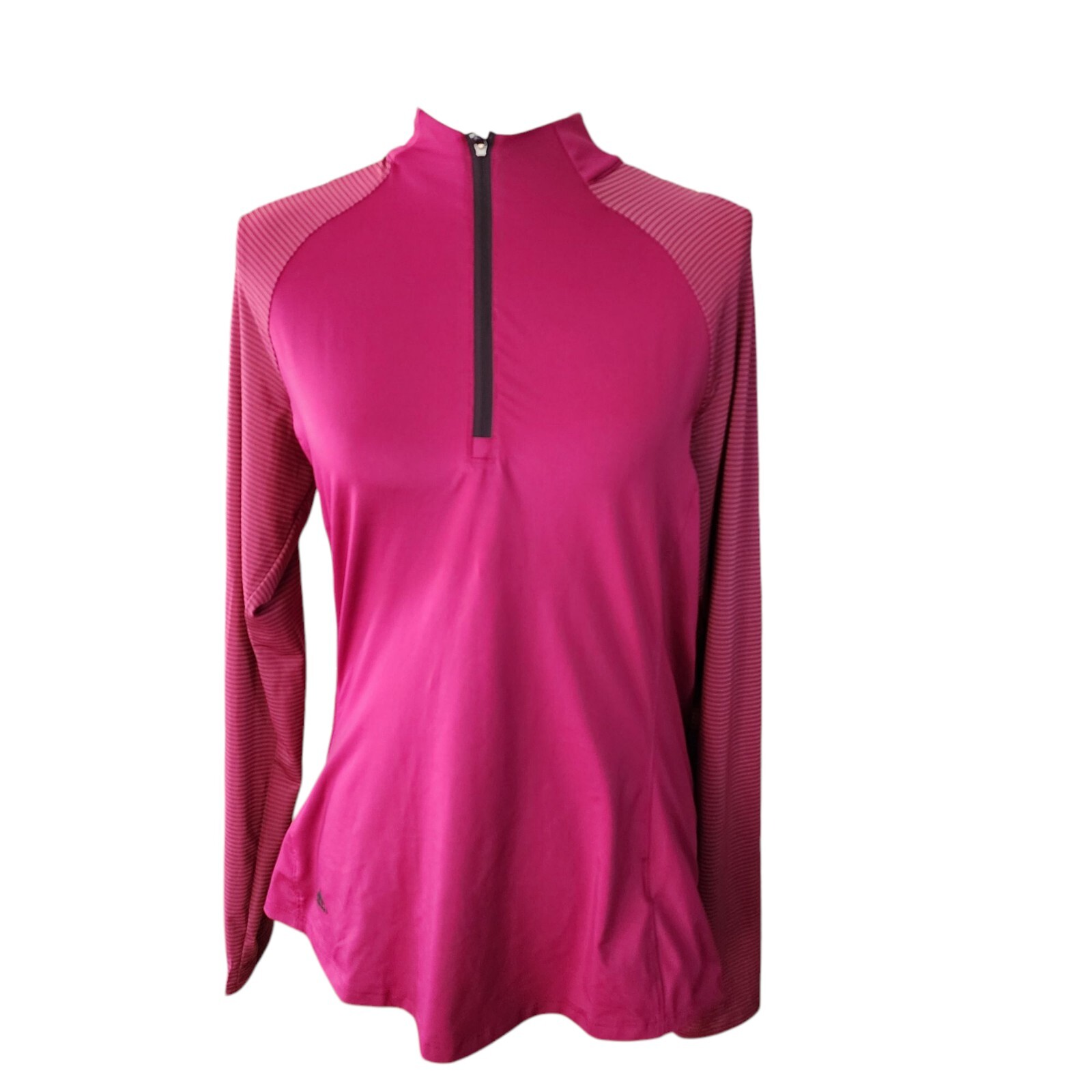 Pink 1/4 Zip Pullover Size Medium Nwt