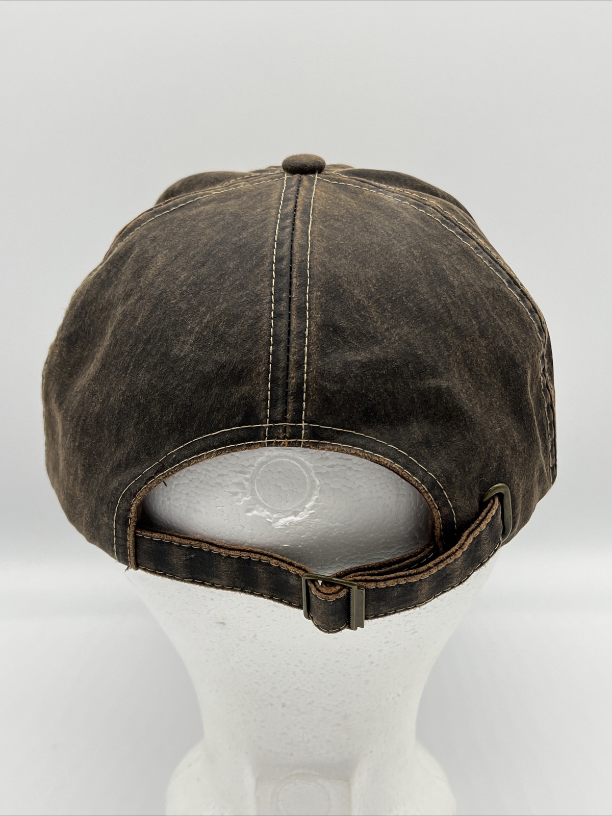 Intertek Ball Cap Hat Adjustable Baseball Brown - image 4