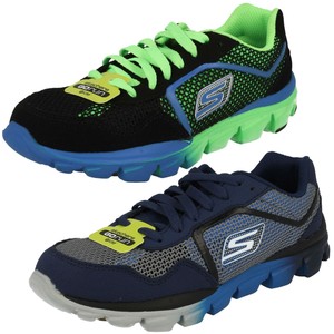 skechers blue trainers