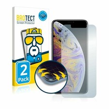 Apple iPhone Xs Max , 2 x BROTECT Flex 3D Curved Full Cover Screen Protector