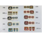 Vitus frame and fork decals choice of 10 styles