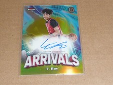 2022/23 Topps Finest OTE TYLER BEY AUTOGRAPH/AUTO GOLD REFRACTOR /50 K4160
