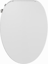 Elongated Bidet Toilet Seat with Quiet-Close, Non-Electric Bidet Toilet Seat