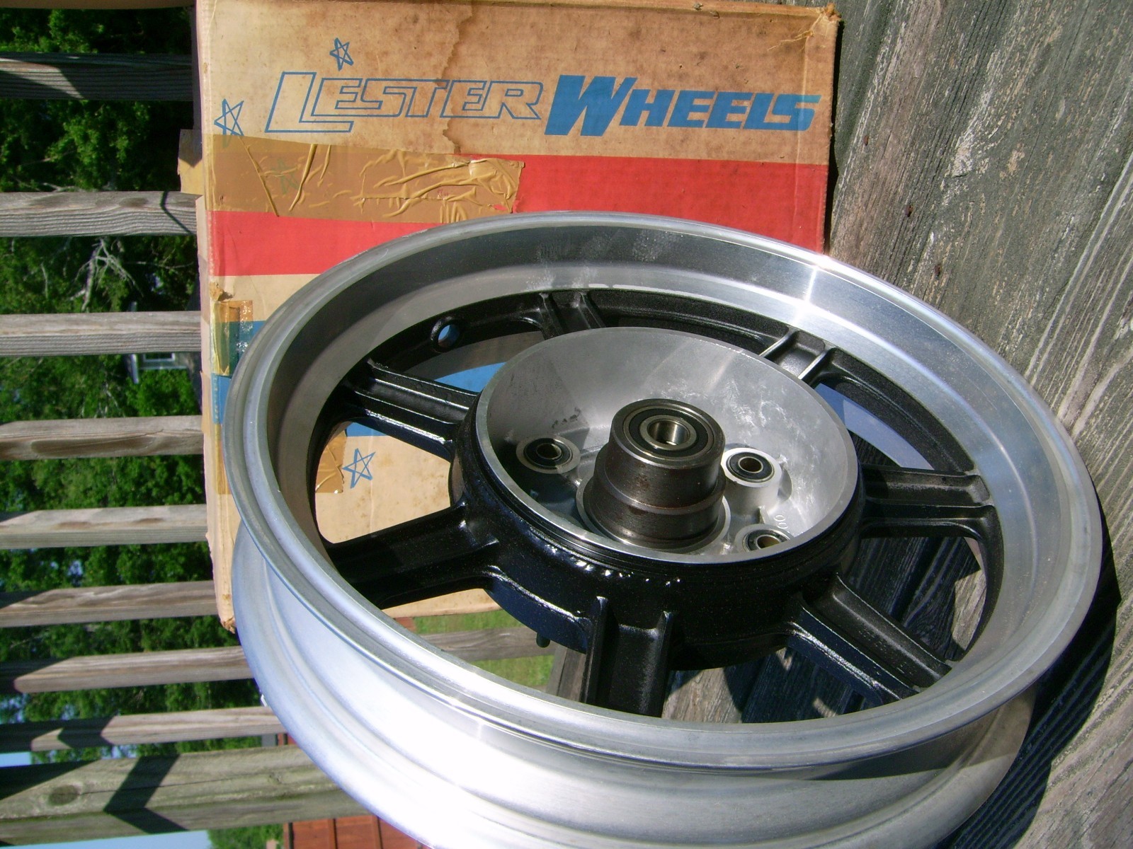 LESTER MAG WHEEL (REAR) FOR HONDA GL1000 GOLDWING eBay