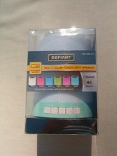 Defiant Rechargeable Touch Light Bluetooth Speaker teal 