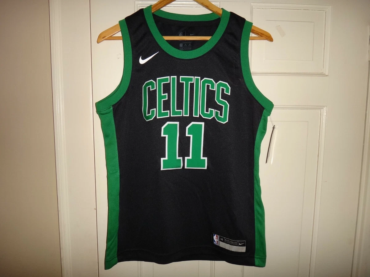 Nike Men Black Kyrie Irving Statement Edition Boston Celtics Swingman Jersey