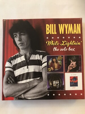 White Lightnin': The Solo Albums by Bill Wyman (4CD/DVD, 2015) New/not sealed.