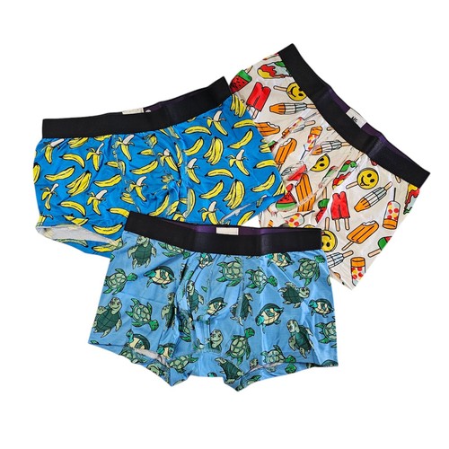15 × MeUndies Mens Medium Trunk Briefs Colorful Novelty Micromodal Underwear - Picture 2 of 6