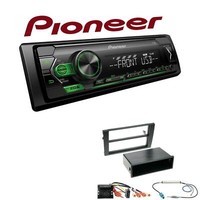 Pioneer Autoradio Android USB AUX Mit Einbauset FüR Audi A4 2002-2009 Schwarz