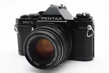 [EXC+5] Pentax MV-1 35mm SLR Film Camera SMC M 50mm f2 Black Lens from Japan