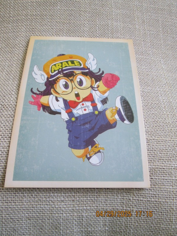 Dr. Slump Arale Norimaki Retro Postcard by Akira Toriyama